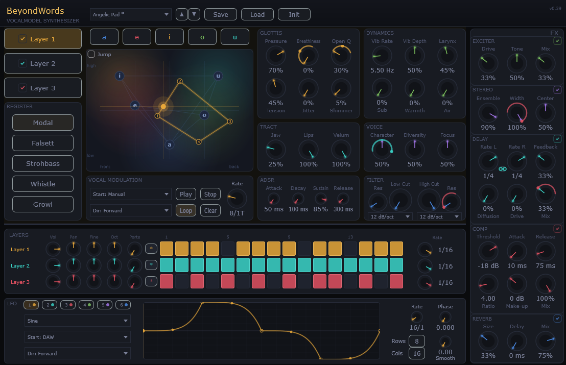 BeyondWords Interface
